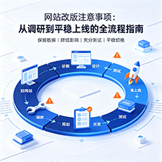 资阳建站-网站改版注意事项:从调研到平稳上线的全流程指南