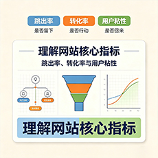 资阳建站-理解网站核心指标：跳出率、转化率与用户粘性