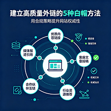 资阳建站-建立高质量外链的5种白帽方法